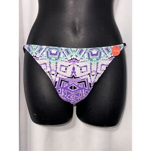 NEW WITH TAGS women multicolored forever21 Swimsuit Bikini bottom size Large